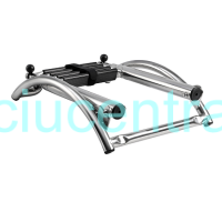 Teleskopinės sulankstomos nerūdijančio plieno kopėtėlės 